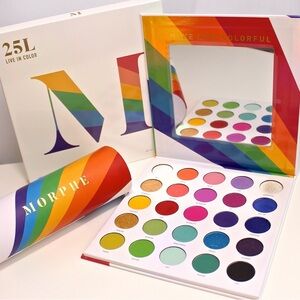 NEW Morphe Eyeshadow “Live in Color” 25L🌈